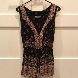 Urban Outfitters Ecote Romper w/ String Belt